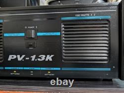 PEAVEY PV-1.3K Professional Stereo Power Amplifier Runs Strong & Super Clean