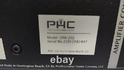 PHC Professional Power Amp With DSP Engine DPA-202