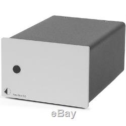 PRO-JECT Amp Box DS Stereo-Endverstärker in silber power amplifier silver 2x180W