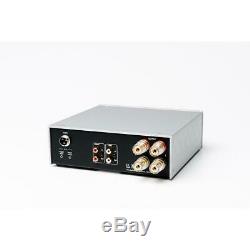 PRO-JECT Amp Box DS2 Stereo Endverstärker Endstufe silber power amplifier 140 W
