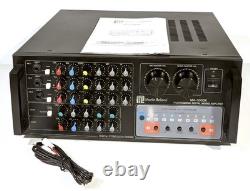 PRO TESTED? Martin Roland MA-3000K Karaoke DJ Mixer/600W Power Amp? GUARANTY