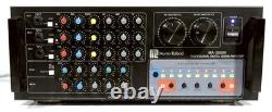 PRO TESTED? Martin Roland MA-3000K Karaoke DJ Mixer/600W Power Amp? GUARANTY