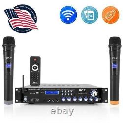PYLE Bluetooth Hybrid Amplifier Receiver Pro Audio Multi-Channel Stereo