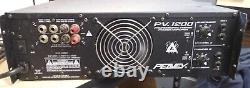 Peavey 1200 600W X 2 Professional Stereo Power Amplifier Powers on Working