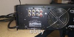 Peavey 1200 600W X 2 Professional Stereo Power Amplifier Powers on Working