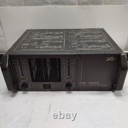 Peavey CS 1200 Professional Stereo Power Amplifier 600X2 4ohm 1200watts USA Vtg