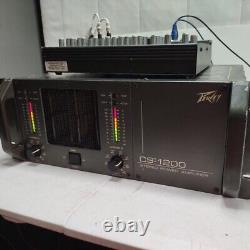 Peavey CS 1200 Professional Stereo Power Amplifier 600X2 4ohm 1200watts USA Vtg