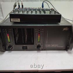 Peavey CS 1200 Professional Stereo Power Amplifier 600X2 4ohm 1200watts USA Vtg