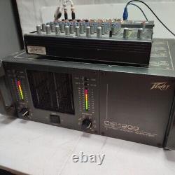 Peavey CS 1200 Professional Stereo Power Amplifier 600X2 4ohm 1200watts USA Vtg