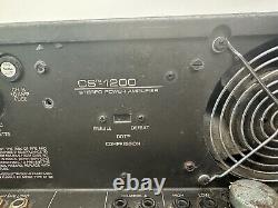 Peavey CS 1200 Professional Stereo Power Amplifier UNTESTED LOCAL PICKUP MI