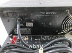 Peavey CS 1200X Professional Stereo Power Amplifier LOCAL PICK UP ONLY