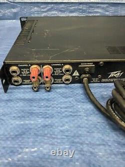 Peavey CS 200X Professional Stereo Power Amplifier Tested