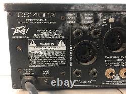 Peavey CS 400X (300W x 2) Professional Stereo Power Amplifier