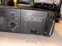 Peavey CS-800 Professional Pro Audio 2 Channel Power Amplifier Amp 1200 Watt