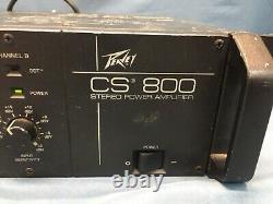 Peavey CS 800 Stereo Professional Power Amplifier