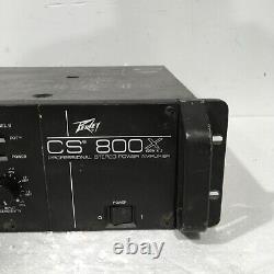 Peavey CS 800X 1200 watt Professional Stereo Power Amplifier