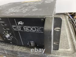 Peavey CS-800X 1300w Pro Stereo Amplifier Tested In Great Working Condition