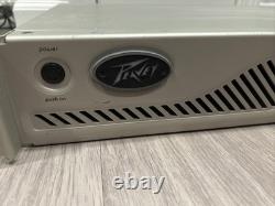 Peavey IPR-1600 Professional Power Amplifier Rack Mount Used Untested Silver