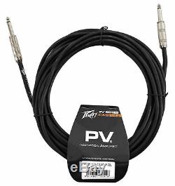 Peavey IPR2 3000 3,000 Watt Class D Pro Power Amplifier Amp+Mic System+2 Cables