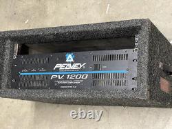 Peavey PV 1200 Professional 600W x 2 Stereo Power Amplifier with Case