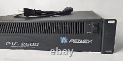 Peavey PV 2600 Professional Power Amplifier Tested and Working