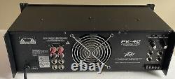 Peavey PV-4C 250 Watts x 2 Professional Stereo Powered Amp TESTED WORKS