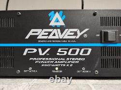 Peavey PV-500 Professional Stereo Power Amplifier