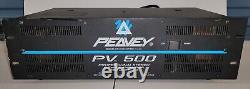 Peavey PV-500 Professional Stereo Power Amplifier 250 W, 2 Channel TESTED