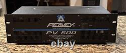 Peavey PV-500 Professional Stereo Power Amplifier 250 W, 2 Channel TESTED