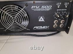 Peavey PV-500 Professional Stereo Power Amplifier 250 W, 2 Channel TESTED