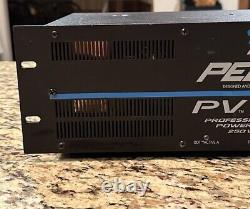 Peavey PV-500 Professional Stereo Power Amplifier 250 W, 2 Channel TESTED