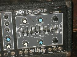 Peavey XR-600B Pro Serviced Powered Mixer Solid State Amplifier USA Loudness