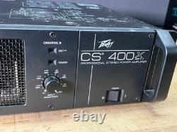 Peavy Cs 400 x 300w x 2 Professional stereo power amplifier Very nice