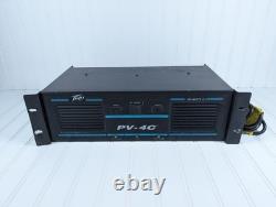 Peavy PV-4C 250 WPC, 2 Channel Professional Stereo Amplifier Powers On Free Ship