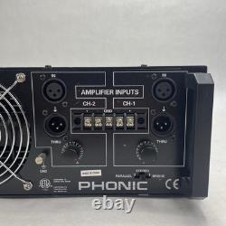 Phonic Icon 300 Professional Amplifier Tested