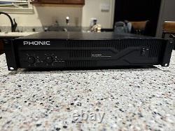 Phonic Max 1500 Professional Power Amplifier Tested