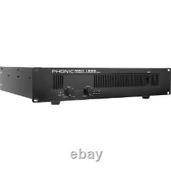 Phonic Max 1600 Professional Power Amplifier 450W High-current Toroidal