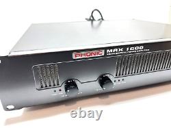 Phonic Max 1600 Professional Power Amplifier 450W High-current Toroidal