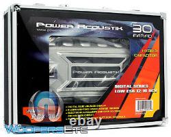 Power Acoustik Pcx-30f Pro Cap 30.0 Farad Digital Hybrid Amplifier Capacitor New