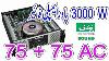 Power Amplifier 3000 Watt Peak 1500w Rms 2 Channel Power Amplifier Pro Dj Amp Yousaf Production