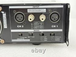 Pre Owned Phonic Max 1500 Professional Power Amplifier Only Black