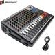 Pro 12 Channel 700w Powered Mixer Power Mixing Amplifier Amp 99dsp Usb 110v-240v