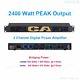 Pro 1800w Ca Series Digital Power Amplifier 2400 Watts Peak Output Amp 2 Channel