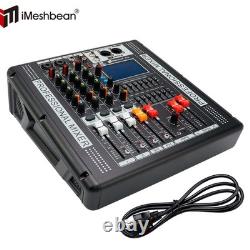 Pro 4 Channel Mixer withPower Amplifier 700W withBluetooth Sound Package 110V-220V
