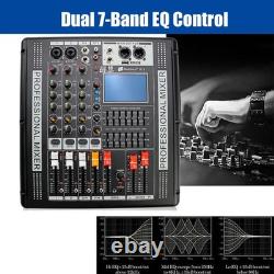 Pro 4 Channel Mixer withPower Amplifier 700W withBluetooth Sound Package 110V-220V