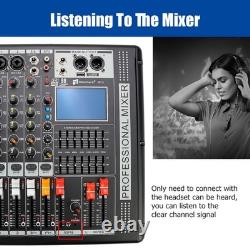 Pro 4 Channel Mixer withPower Amplifier 700W withBluetooth Sound Package 110V-220V