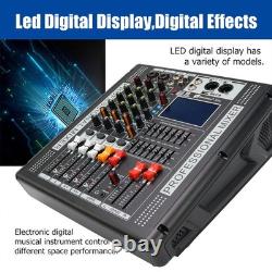 Pro 4 Channel Mixer withPower Amplifier 700W withBluetooth Sound Package 110V-220V