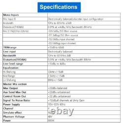Pro 4 Channel Mixer withPower Amplifier 800w withBluetooth Sound Package Powertable