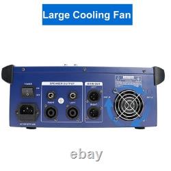 Pro 4 Channel Mixer withPower Amplifier 800w withBluetooth Sound Package Powertable
