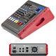 Pro 5 Channel 1600 Watts Power Mixer 2 In 1 Amplifier + Sound Mixing Console